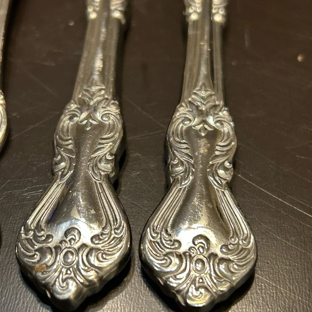 3 Reed & Barton Heritage Mint Silverware